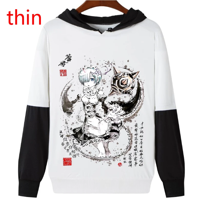 Anime Re: Life In A Different World From Zero Hoodies Men women 2021 New Casual Streetwear Unisex Hoodies
Anime Re: Life In A Different World From Zero Hoodies Men women 2021 New Casual Streetwear Unisex Hoodies