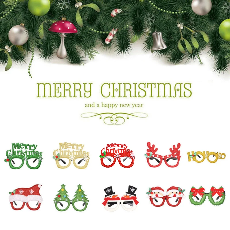 2022 Christmas Glasses Frame Adult Kids Xmas Tree Elk Santa Snowman Sunglasses Christmas Decorations New Year Gift For Children
2022 Christmas Glasses Frame Adult Kids Xmas Tree Elk Santa Snowman Sunglasses Christmas Decorations New Year Gift For Children