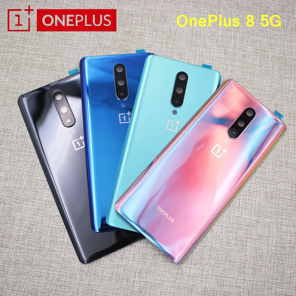 NEW Original Back Battery Cover Door Rear 3D Glass For OnePlus 8 5G Battery Cover Repair Housing With Camera Lens For One Plus 8
NEW Original Back Battery Cover Door Rear 3D Glass For OnePlus 8 5G Battery Cover Repair Housing With Camera Lens For One Plus 8