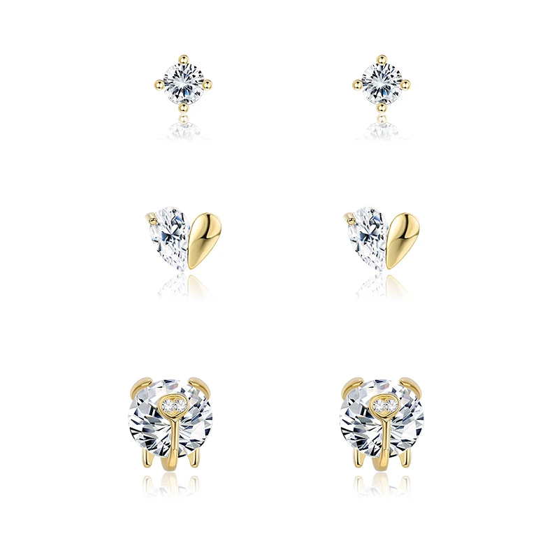 ZEMIOR Real Sterling Silver 925 Jewelry Cute Piggy Heart Earrings For Women Dazzling CZ Small Stud Earring Anniversary Gift
ZEMIOR Real Sterling Silver 925 Jewelry Cute Piggy Heart Earrings For Women Dazzling CZ Small Stud Earring Anniversary Gift