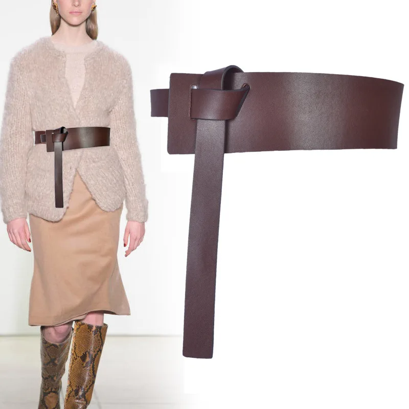 Wide belt ladies leather decoration with coat sweater girdle fashion all-match waist dress suit waist
Wide belt ladies leather decoration with coat sweater girdle fashion all-match waist dress suit waist