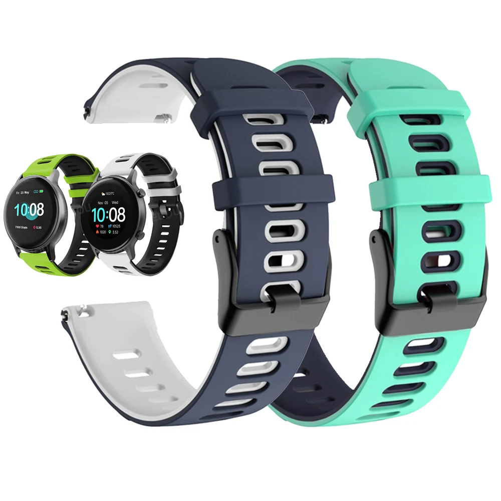 

For UMIDIGI Urun S Wriststrap Uwatch 3S 2S Uwatch2 Sports Silicone Band Wristband Bracelet Watchband Replace Accessories Strap