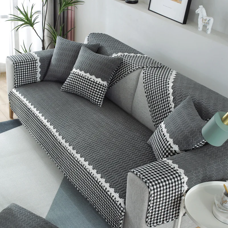 

Чехол для дивана в гостиную, Хлопковый чехол для дивана с эффектом потертости, чехол для дивана, всесезонный чехол для дивана в форме полотенца, защитный комплект