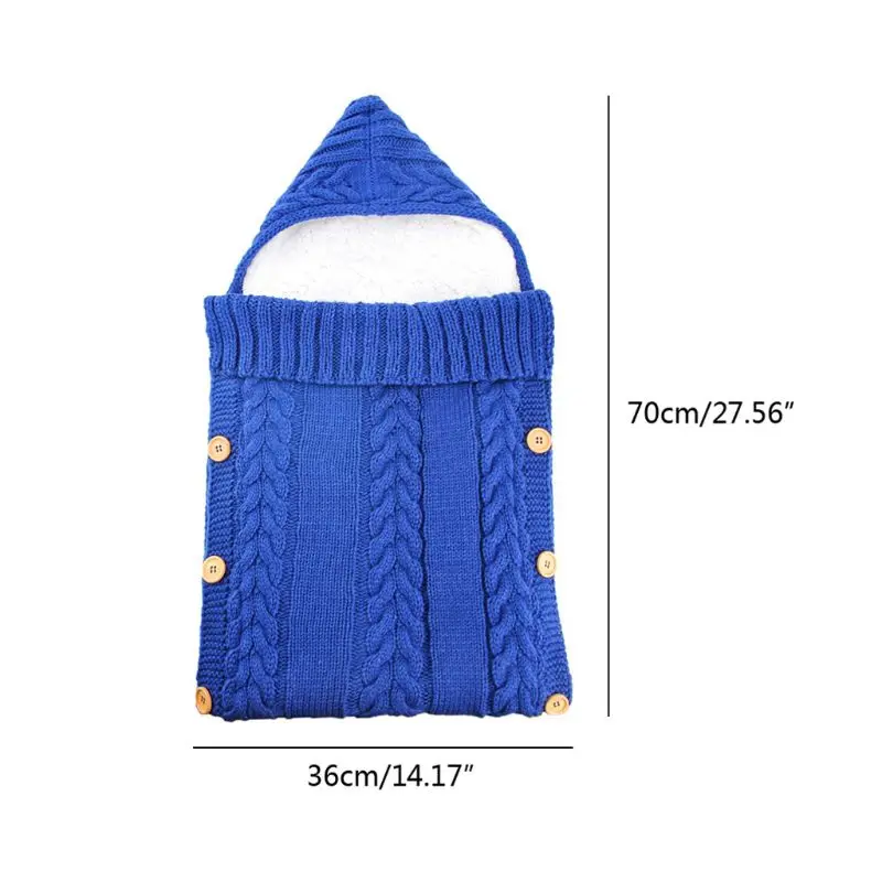 Warm Baby Blanket Baby Sleeping Bag Footmuff Fleece Lining Newborn Swadding Wrap 19QF
Warm Baby Blanket Baby Sleeping Bag Footmuff Fleece Lining Newborn Swadding Wrap 19QF