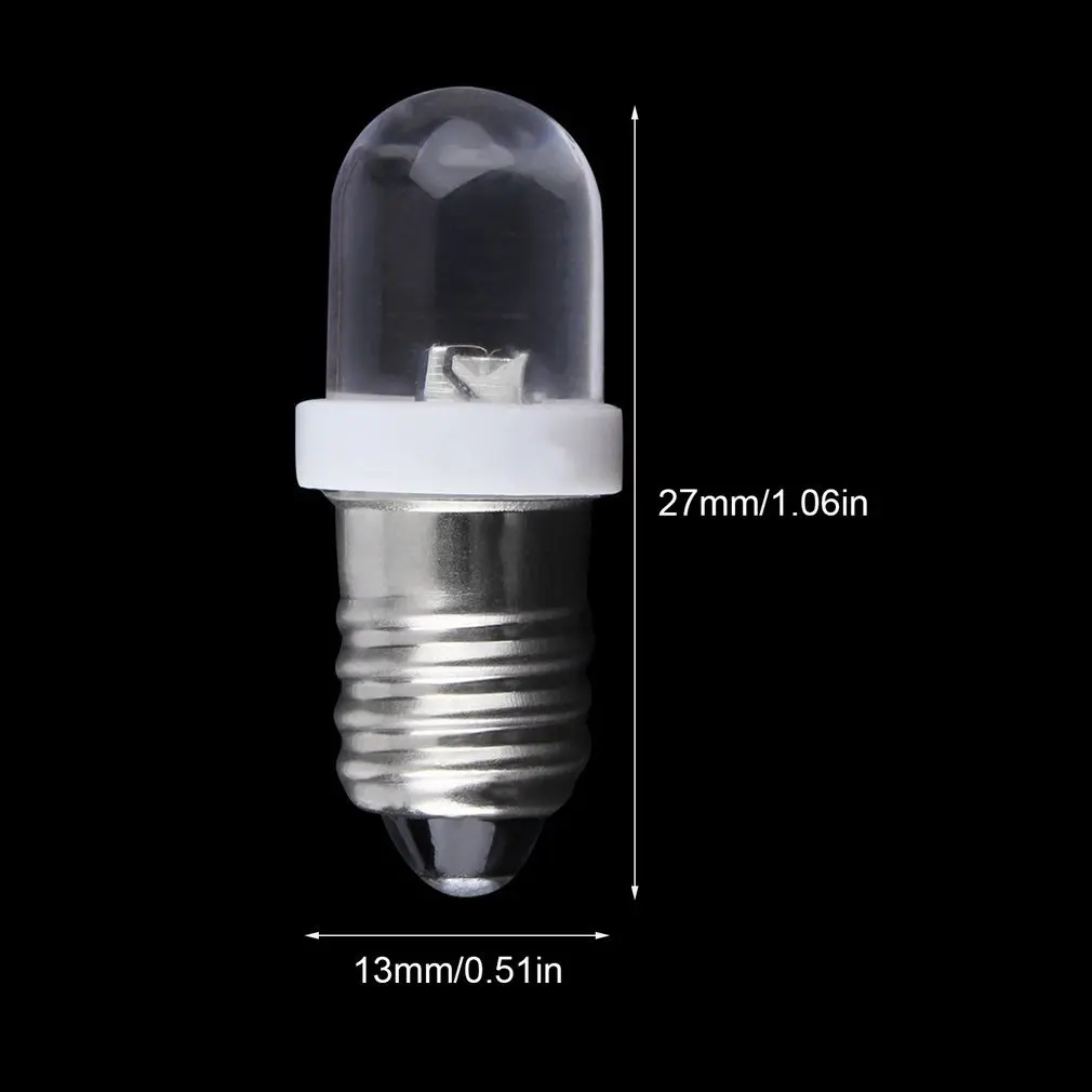 Light weight 30mA Low power consumption E10 Socket LED Screw Base Indicator Bulb Cold White 24V DC Operating Voltage
Light weight 30mA Low power consumption E10 Socket LED Screw Base Indicator Bulb Cold White 24V DC Operating Voltage