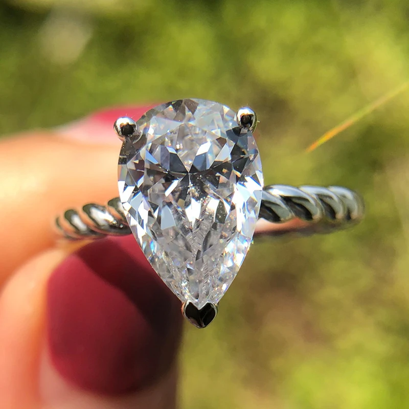 Sparkling AAAAA Zircon 925 Sterling silver wedding rings for women Shiny Pink White Water dorp CZ Engagement party jewelry Gifts
Sparkling AAAAA Zircon 925 Sterling silver wedding rings for women Shiny Pink White Water dorp CZ Engagement party jewelry Gifts