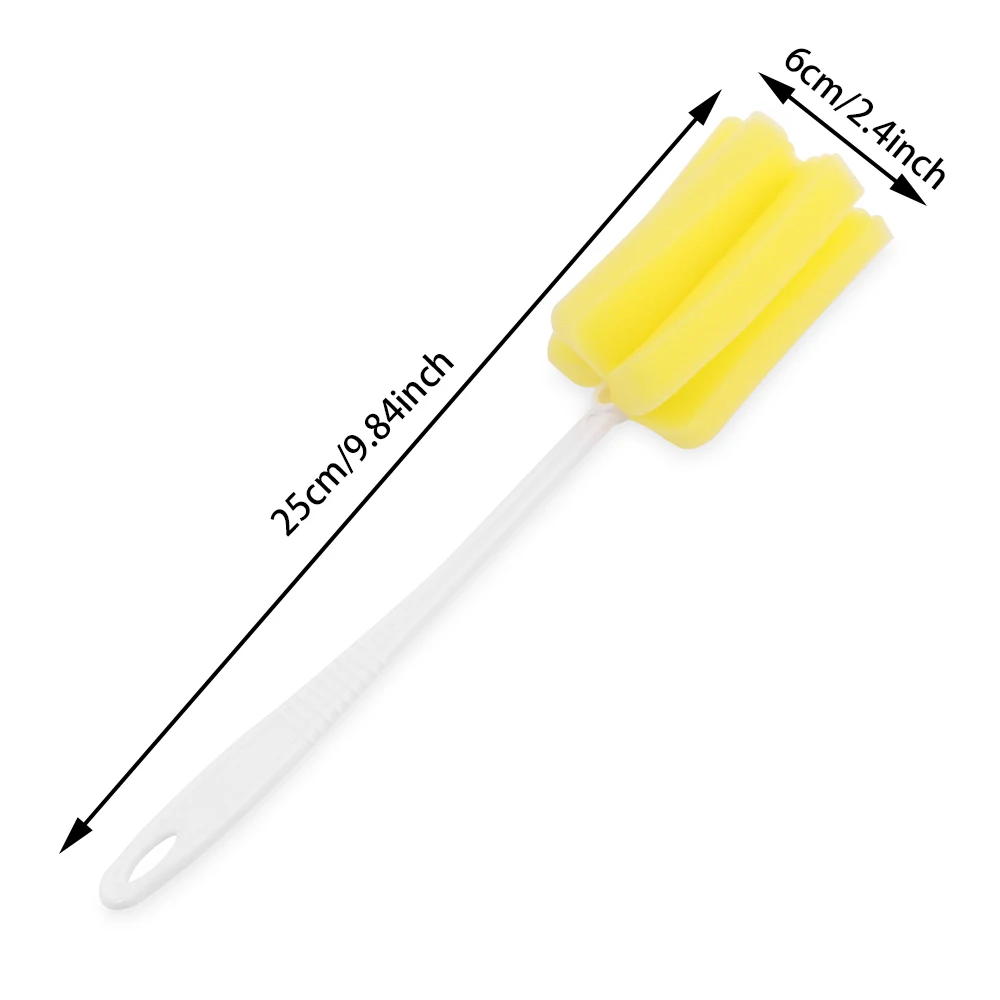 2Pcs Sponge Bottle Cup Brush Sponge Cup Brush Glass Bottle Cleaning Removable Kitchen Glass Cleaning Brush Magic Sponge DROPSHIP
2Pcs Sponge Bottle Cup Brush Sponge Cup Brush Glass Bottle Cleaning Removable Kitchen Glass Cleaning Brush Magic Sponge DROPSHIP