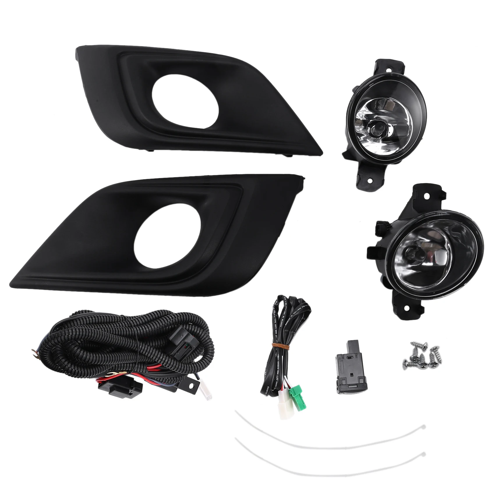 for Nissan Murano 2015-2018 Front Bumper Fog Light Lamp Assembly Bezel +Wiring +Switch Kit
for Nissan Murano 2015-2018 Front Bumper Fog Light Lamp Assembly Bezel +Wiring +Switch Kit