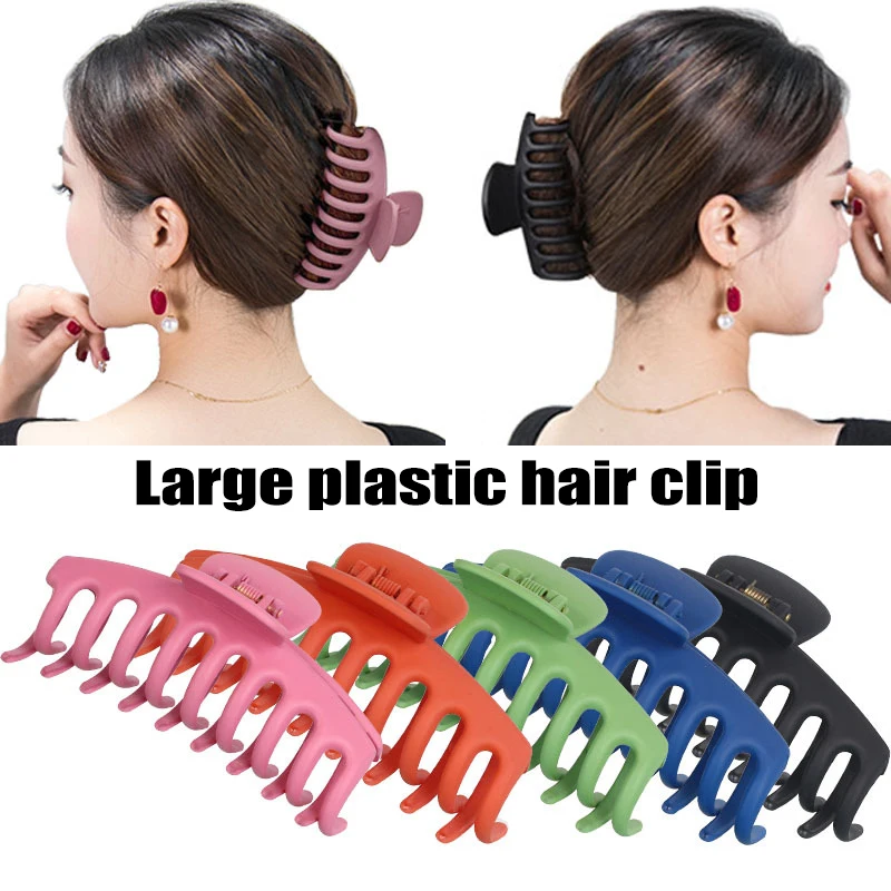 2021 Hot Trend New Hair Claw Women's Hair Claw Hairpin Solid Color Barrette Headwear Clip Anti-slip Hair Accessories For Women
2021 Hot Trend New Hair Claw Women's Hair Claw Hairpin Solid Color Barrette Headwear Clip Anti-slip Hair Accessories For Women