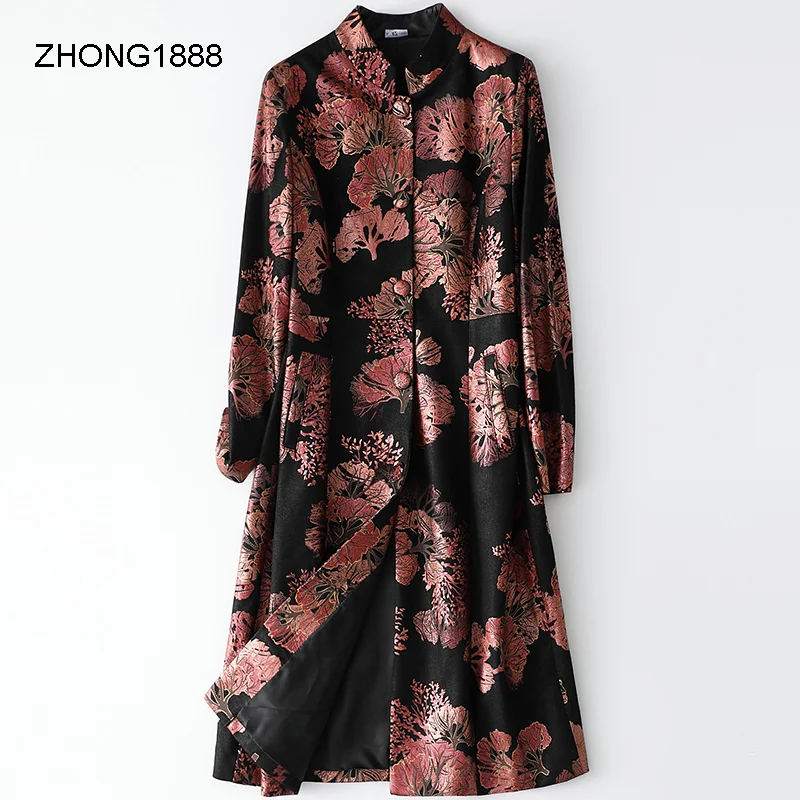 Женское длинное пальто из натуральной овечьей кожи, ветровка с принтом, весна-осень 2020
Женское длинное пальто из натуральной овечьей кожи, ветровка с принтом, весна-осень 2020