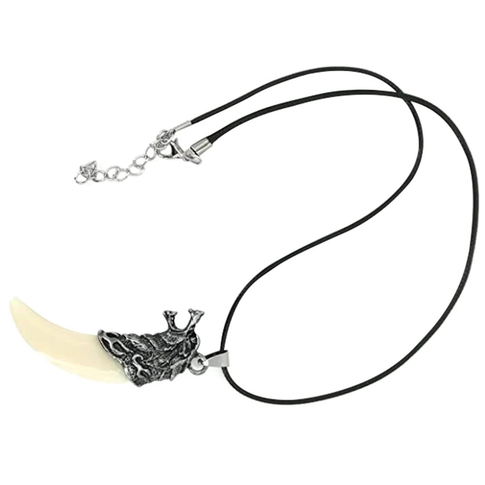 Wolf Tooth Pendant Necklace High Quality Shiny Jewelry Newest Model Tooth Wolf for Men Women Children Fans
Wolf Tooth Pendant Necklace High Quality Shiny Jewelry Newest Model Tooth Wolf for Men Women Children Fans