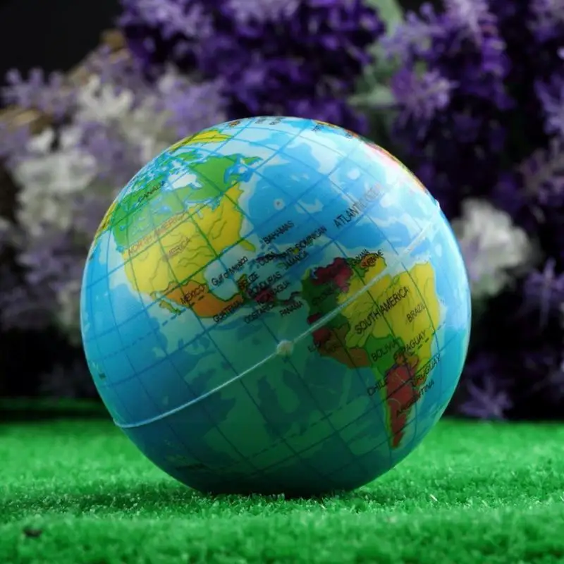 Toys For Girls World Atlas Geography Map Earth Globe Ball Foam Toy Stress Relief Bouncy Z1Q8 
Toys For Girls World Atlas Geography Map Earth Globe Ball Foam Toy Stress Relief Bouncy Z1Q8