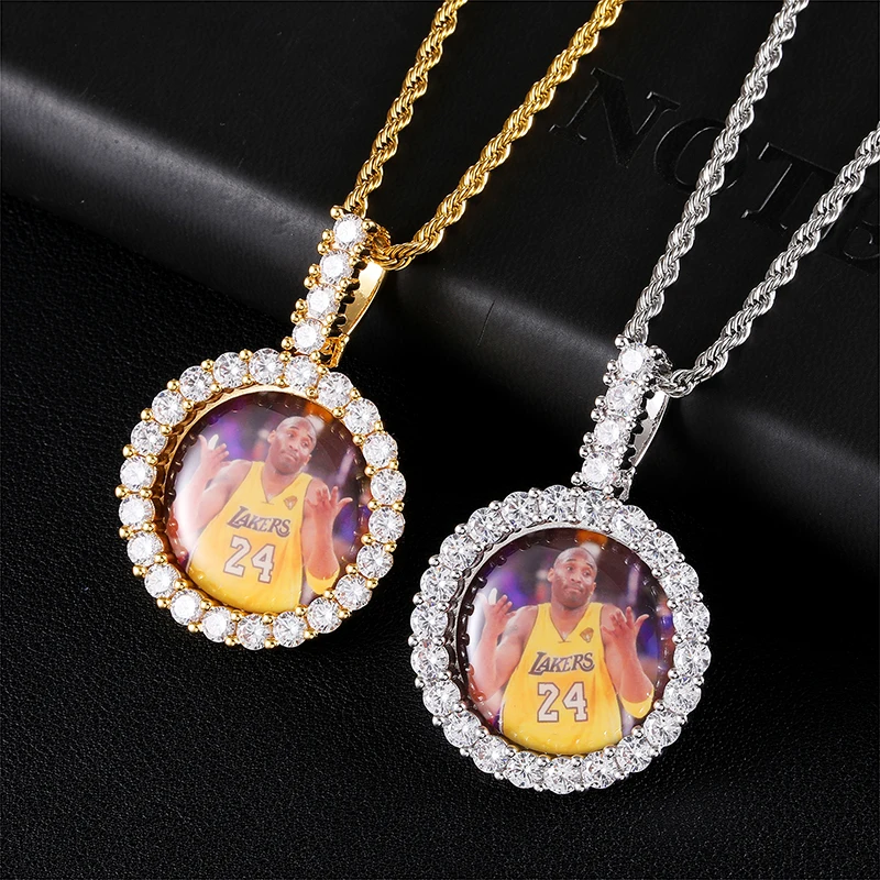 Hip Hop Roundness Custom Photo Memory Iced Bling Cubic Zirconia Personalized Necklace Pendant Customized Men Women Jewelry Gift
Hip Hop Roundness Custom Photo Memory Iced Bling Cubic Zirconia Personalized Necklace Pendant Customized Men Women Jewelry Gift