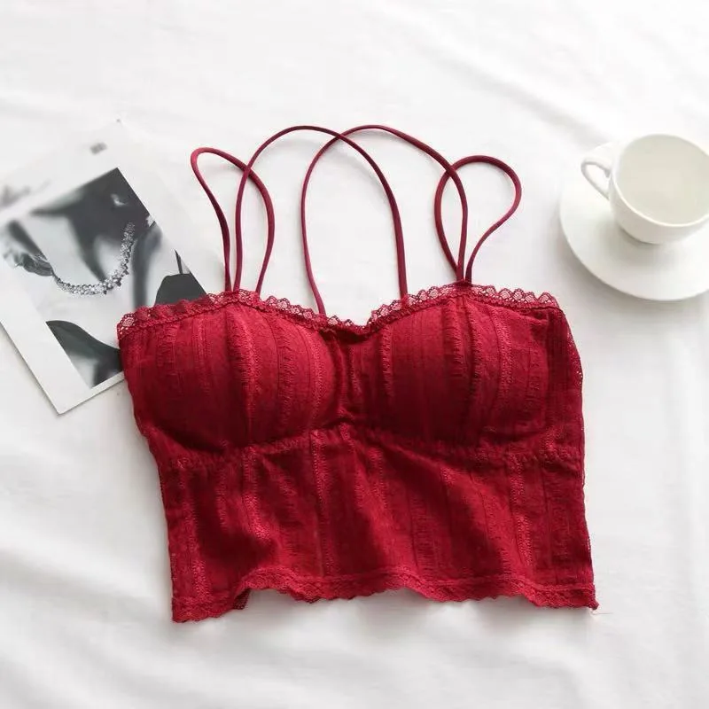 Fashion Lace Underwear, Wrapped Chest, Lace Inside, With A Coaster, And A Beautiful Back 
Fashion Lace Underwear, Wrapped Chest, Lace Inside, With A Coaster, And A Beautiful Back