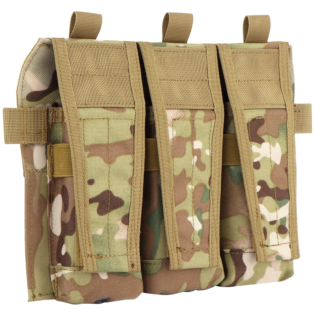 Tactical MOLLE Triple Pouch Vest M4 5.56 Magazine Front Detatchable For AVS JPC 2.0 Army Hunting Airsoft Accessory Package 1000D
Tactical MOLLE Triple Pouch Vest M4 5.56 Magazine Front Detatchable For AVS JPC 2.0 Army Hunting Airsoft Accessory Package 1000D