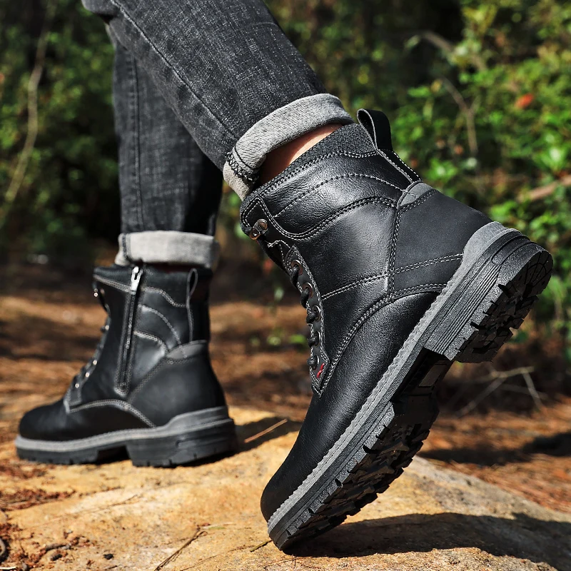 Tenis Altos Handmade Boots Casual Men Zapatos Hombre Invierno Shoes Men's Winter Sport Man Leather Zapatillas Sneakers
Tenis Altos Handmade Boots Casual Men Zapatos Hombre Invierno Shoes Men's Winter Sport Man Leather Zapatillas Sneakers