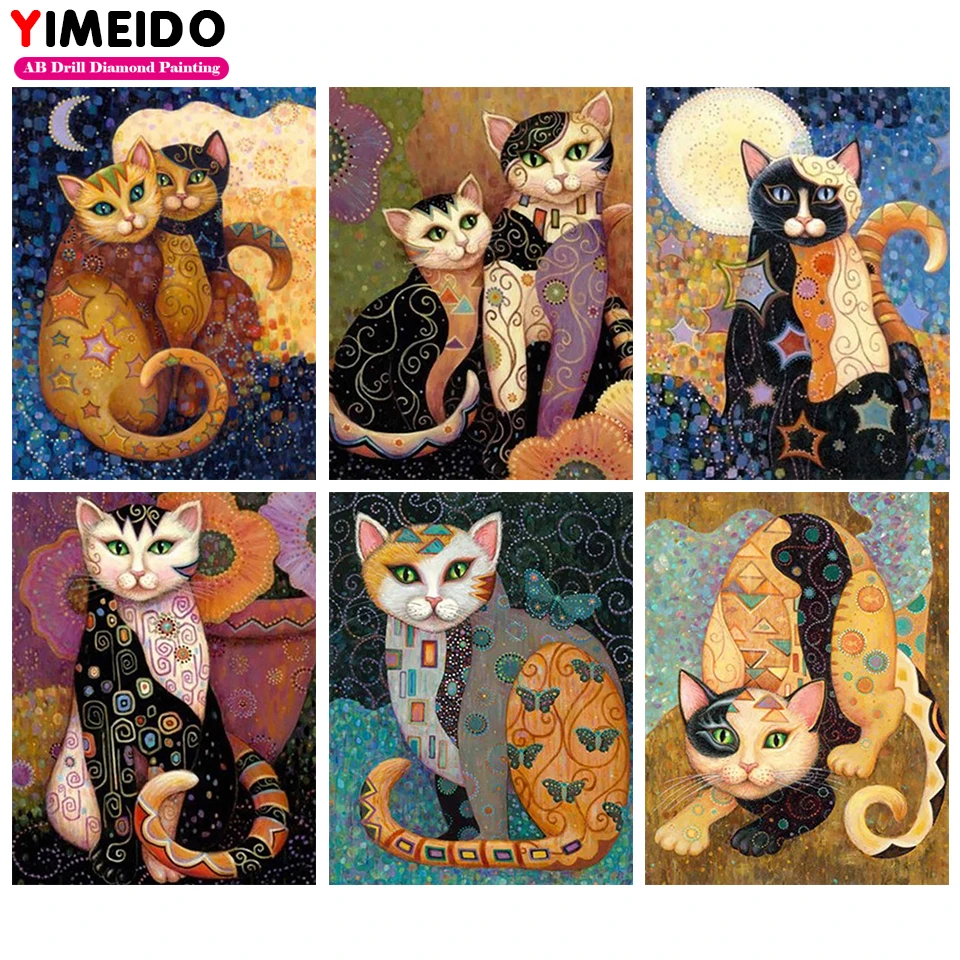Набор для алмазной живописи YIMEIDO AB, животное, полный квадратный/круглый абстрактный цвет, кошка 5D, «сделай сам», алмазная вышивка, искусство, ...
Набор для алмазной живописи YIMEIDO AB, животное, полный квадратный/круглый абстрактный цвет, кошка 5D, «сделай сам», алмазная вышивка, искусство, ...