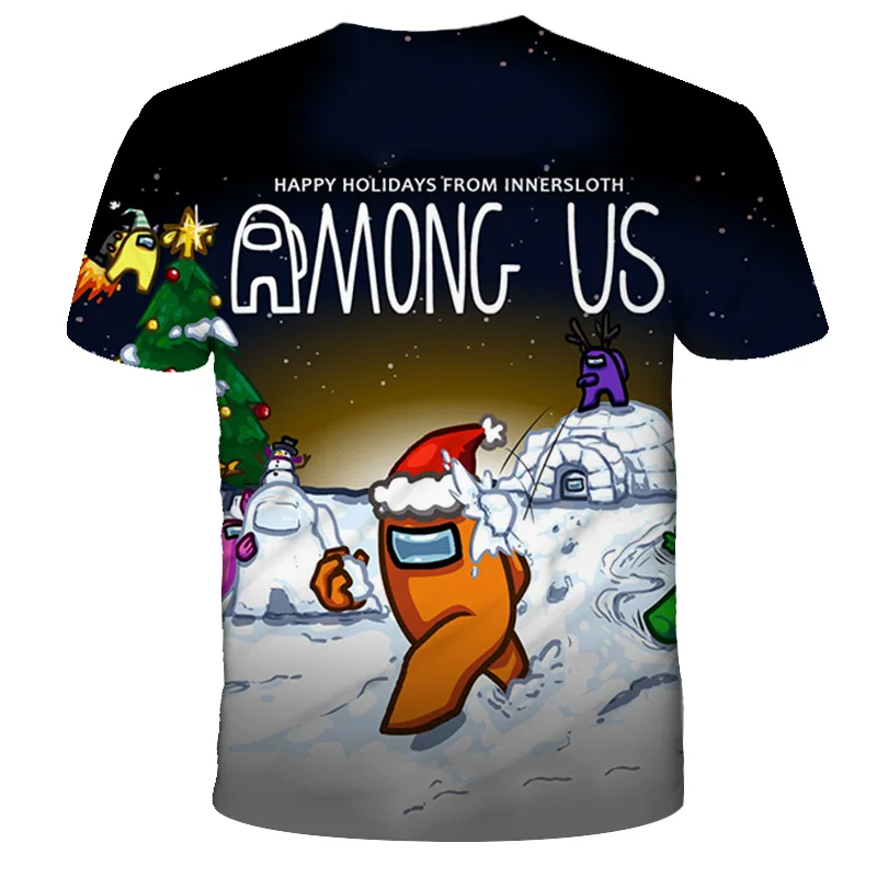 New 3D Printed t shirt Game Among Us T-shirt Short Sleeve Kids Boys Girls Casual Tops Tees Toddler Children's Clothing 5T-14T
New 3D Printed t shirt Game Among Us T-shirt Short Sleeve Kids Boys Girls Casual Tops Tees Toddler Children's Clothing 5T-14T