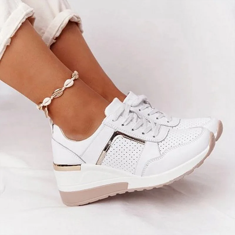 Brand Design 2021 New Women Casual Shoes Height Increasing Sport Wedge Shoes Air Cushion Comfortable Sneakers Zapatos De Mujer
Brand Design 2021 New Women Casual Shoes Height Increasing Sport Wedge Shoes Air Cushion Comfortable Sneakers Zapatos De Mujer