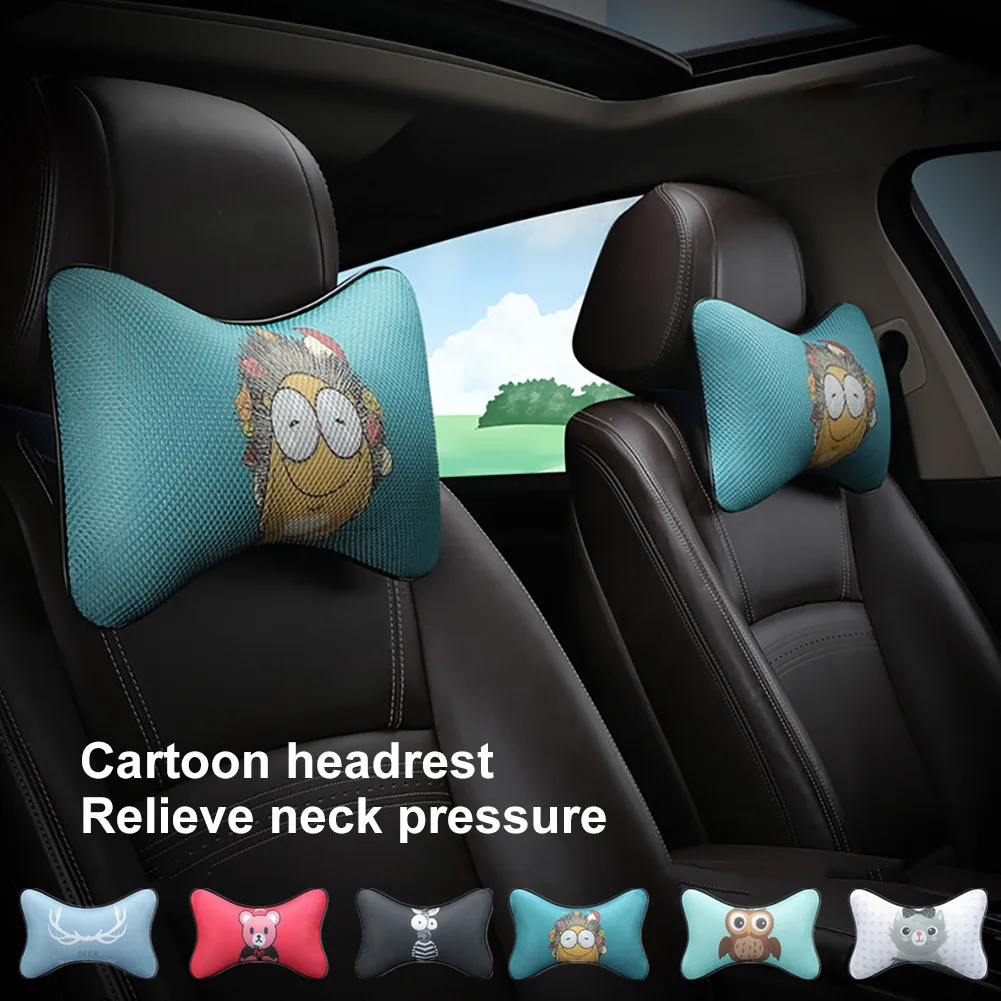 1Pair Car Headrest Neck Pillow Car Headrest And Neck Pillow Cute Cartoon Car Pillows Soft Head Rest Travel Support
1Pair Car Headrest Neck Pillow Car Headrest And Neck Pillow Cute Cartoon Car Pillows Soft Head Rest Travel Support