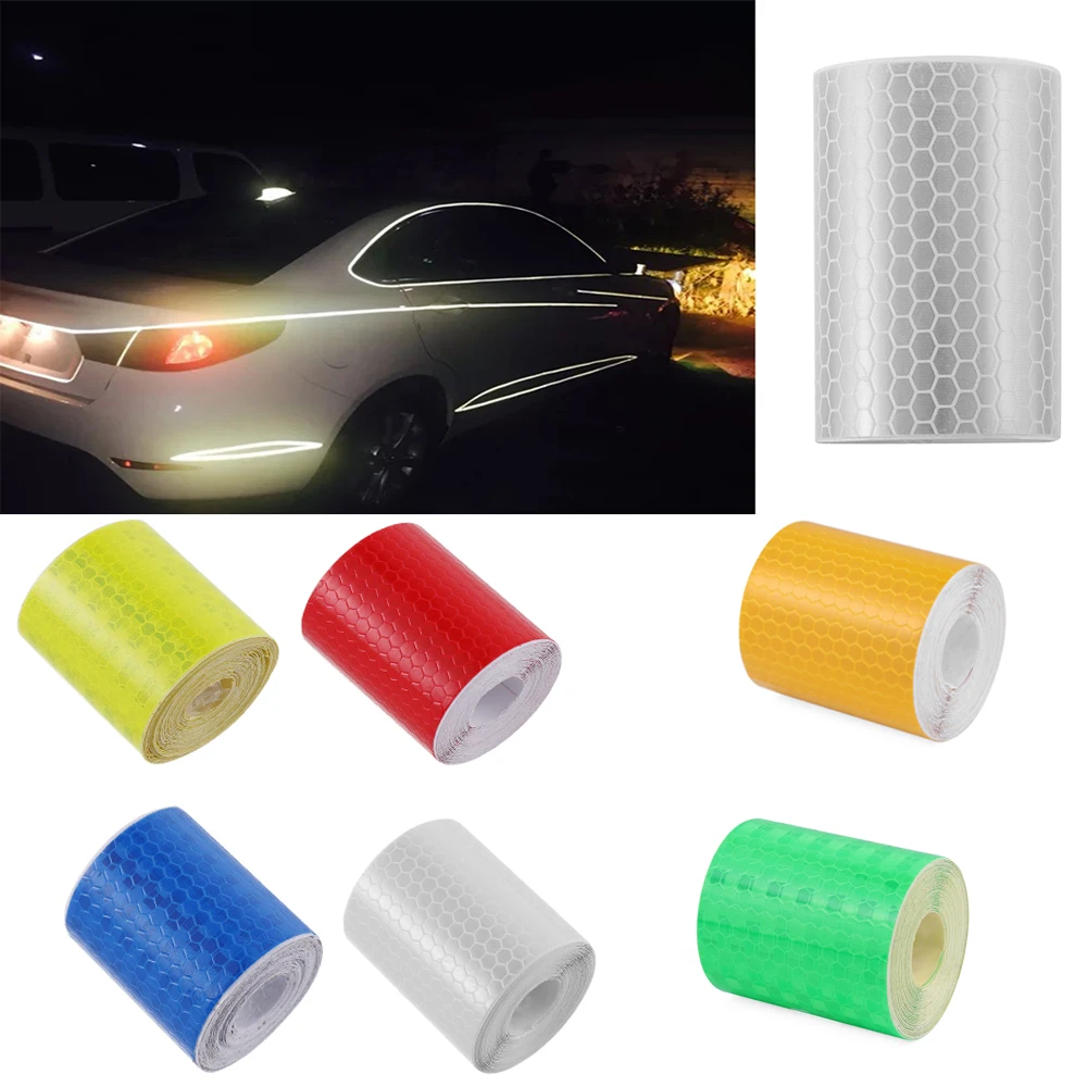 6 Color Car Truck Tape Roll Film Sticker Reflective Self-adhesive Night Safety Warning Tape Conspicuity Arrow Tape Strip 
6 Color Car Truck Tape Roll Film Sticker Reflective Self-adhesive Night Safety Warning Tape Conspicuity Arrow Tape Strip