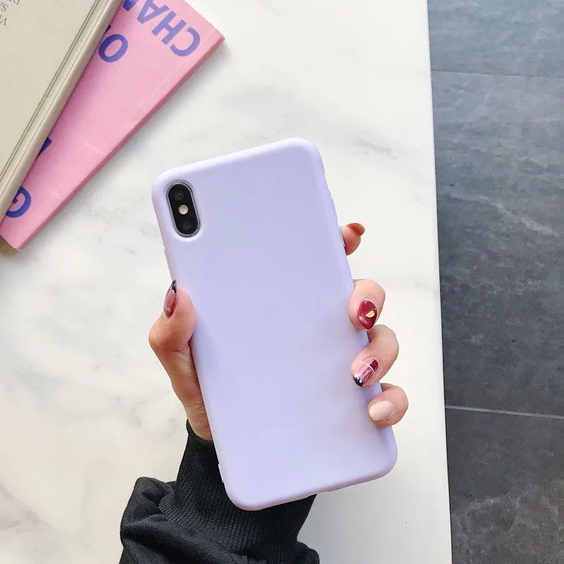 Soft Silicone Case For iPhone 11 Pro XS Max XR X 10 8 7 6 6S Plus 7Plus 8Plus 6Plus Fashion Candy color Couples Cover
Soft Silicone Case For iPhone 11 Pro XS Max XR X 10 8 7 6 6S Plus 7Plus 8Plus 6Plus Fashion Candy color Couples Cover