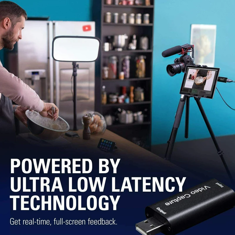 Карта видеозахвата HD HDMI 1080P USB 2,0 для игр, прямой трансляции видео UY8
Карта видеозахвата HD HDMI 1080P USB 2,0 для игр, прямой трансляции видео UY8