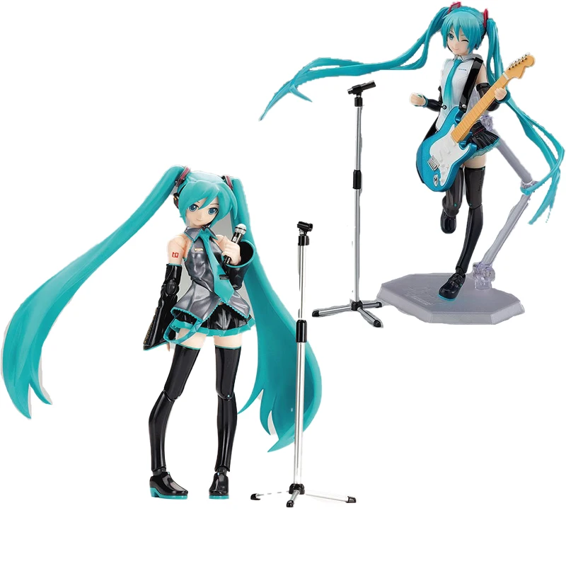 Аниме Hatsune Miku, виртуальный певец, подвижная фигурка, модель куклы, украшение, коллекционная игрушка, подарок на день рождения и Рождество
Аниме Hatsune Miku, виртуальный певец, подвижная фигурка, модель куклы, украшение, коллекционная игрушка, подарок на день рождения и Рождество