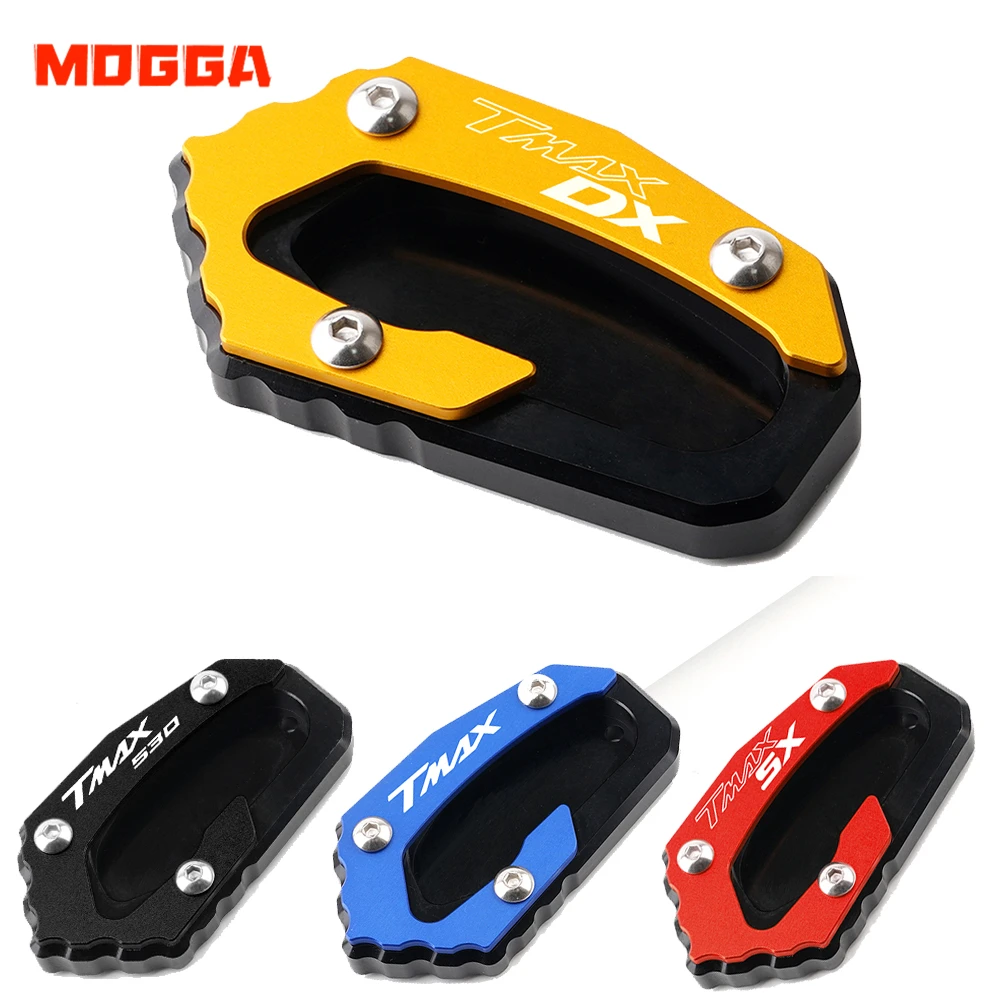 

Flash Deals Motorcycle CNC Brand New Side Kickstand Stand Extension Plate For Yamaha T-max TMAX 530 TMAX530 SX DX 2017 2018 2019