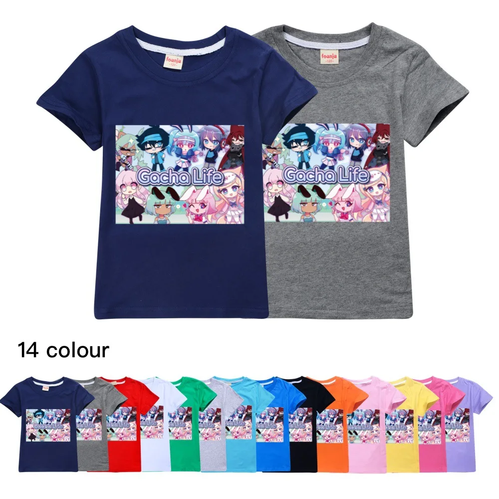 Gacha Life Costumes for Kids Clothes Boys 7 Years Cotton Fashion Clothes Summer Shirt for Girls Graphic Tee Teenage Tshirt Tops
Gacha Life Costumes for Kids Clothes Boys 7 Years Cotton Fashion Clothes Summer Shirt for Girls Graphic Tee Teenage Tshirt Tops