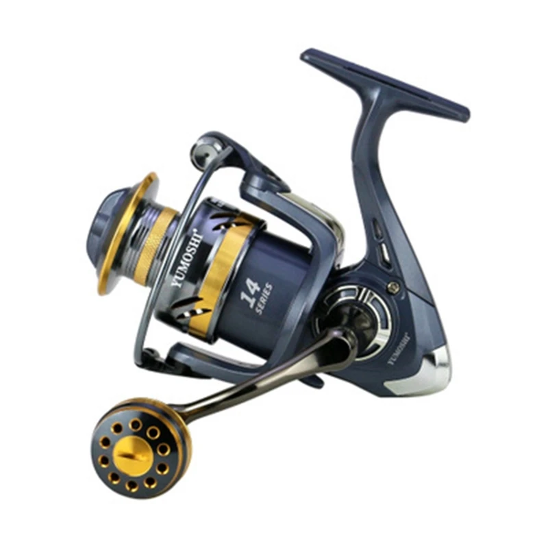 Lightweight All‑metal Rocker Arm Sea Rod Spinning Line Fishing Reel KS2000-7000
Lightweight All‑metal Rocker Arm Sea Rod Spinning Line Fishing Reel KS2000-7000