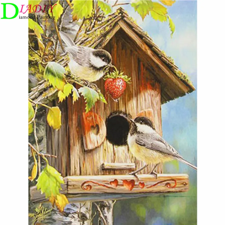 Square diamond painting DIY cross stitch kit bird decoration painting 5D rhinestone embroidery mosaic embroidery gift
Square diamond painting DIY cross stitch kit bird decoration painting 5D rhinestone embroidery mosaic embroidery gift