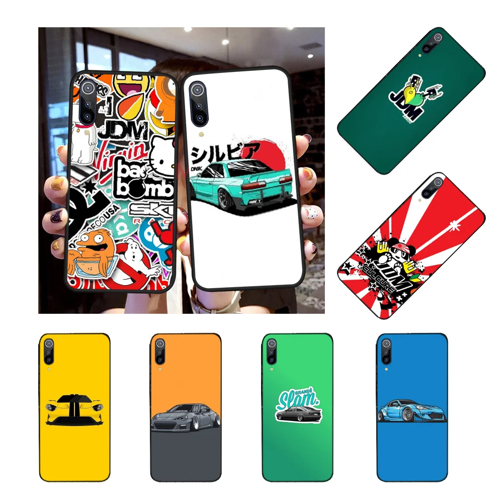 NBDRUICAI Eat sleap jdm аксессуары для дрейфа черный мягкий чехол телефона Redmi Note 8 8A 7 6 6A 5 5A 4