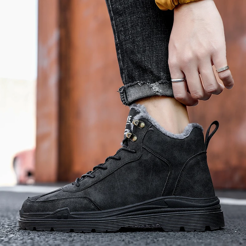 Winter Warm Boots Mens Shoes Casual Men Sneakers Suede Walking Shoes Male Zapatos Hombre Size 39-46 Fashion 2021 Footwear
Winter Warm Boots Mens Shoes Casual Men Sneakers Suede Walking Shoes Male Zapatos Hombre Size 39-46 Fashion 2021 Footwear