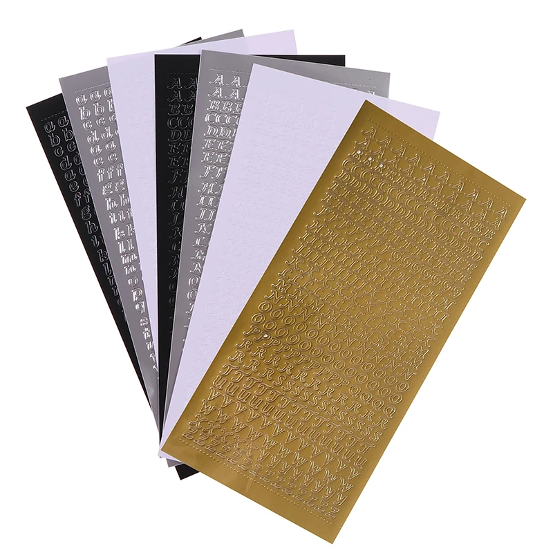 1pcs Bronzing Gold Silver Letter Number Decorative Stickers For DIY Idol Card Album Scrapbooking Diary Sticker Korean Stationery
1pcs Bronzing Gold Silver Letter Number Decorative Stickers For DIY Idol Card Album Scrapbooking Diary Sticker Korean Stationery