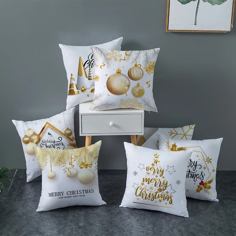 Happy New Year Christmas Pillowcase Merry Christmas Decoration for Home Christmas Ornaments Xmas Gift Navidad 2021 New Year 2022
Happy New Year Christmas Pillowcase Merry Christmas Decoration for Home Christmas Ornaments Xmas Gift Navidad 2021 New Year 2022