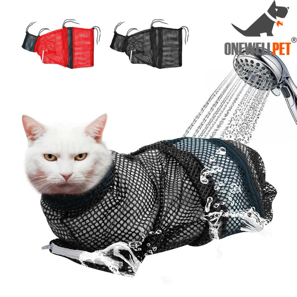Mesh Cat Grooming Bath Bag Cat Supplies Washing Bags For Pet Bathing Nail Trimming Injecting Anti Scratch Bite Restraint
Mesh Cat Grooming Bath Bag Cat Supplies Washing Bags For Pet Bathing Nail Trimming Injecting Anti Scratch Bite Restraint