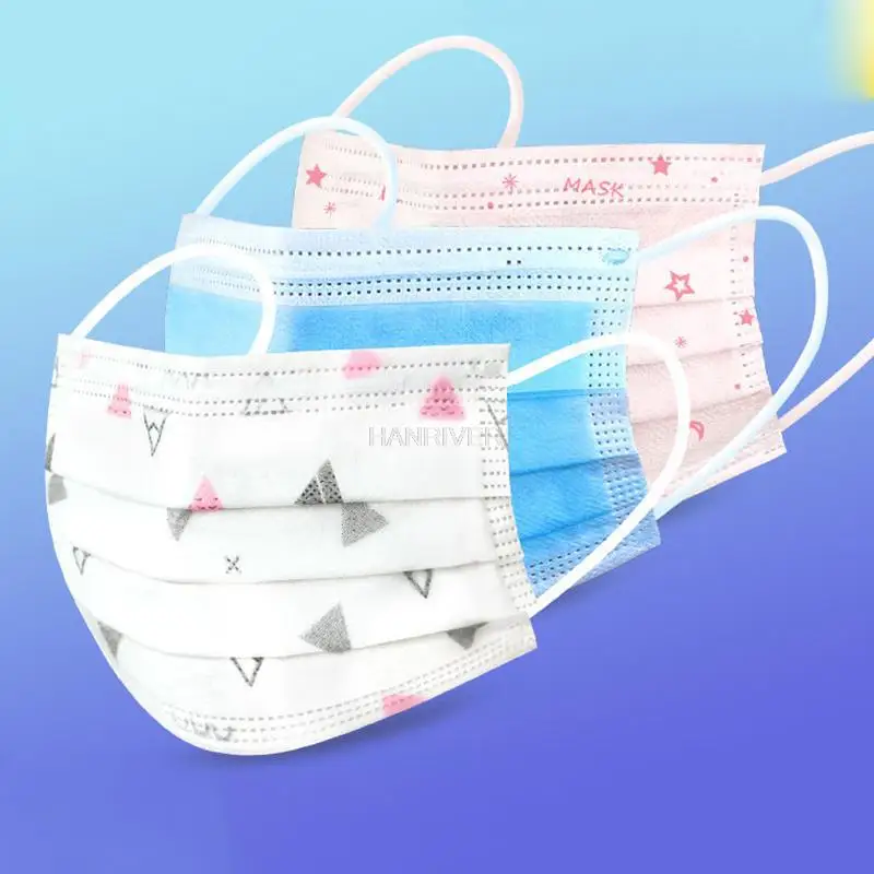 50pcs/pack of disposable hanging ear type adult children child breathable pink three-layer mask with meltblown layer
50pcs/pack of disposable hanging ear type adult children child breathable pink three-layer mask with meltblown layer