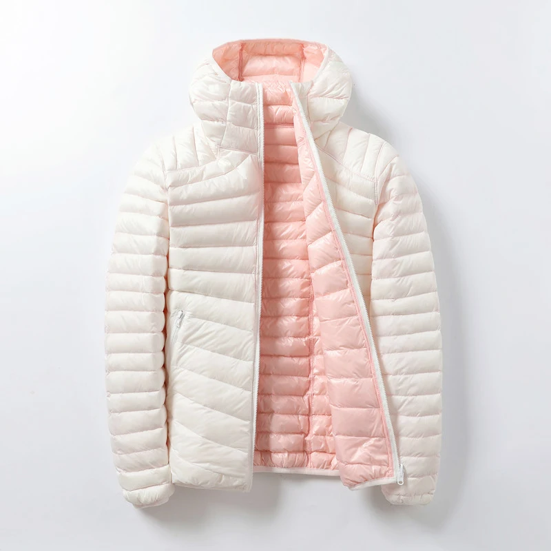 Double Side Women Winter Jacket Ultra Light Duck Down Parkas Female Puffer Jacket Portable Windproof Down Coat Chaqueta Mujer
Double Side Women Winter Jacket Ultra Light Duck Down Parkas Female Puffer Jacket Portable Windproof Down Coat Chaqueta Mujer