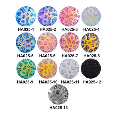 100 Pieces/Lot Flat Bottom Resin Drill Round Constellation Crystal Cluster Smooth Plated Charm Sold Quickly Accessories Pendant
100 Pieces/Lot Flat Bottom Resin Drill Round Constellation Crystal Cluster Smooth Plated Charm Sold Quickly Accessories Pendant
