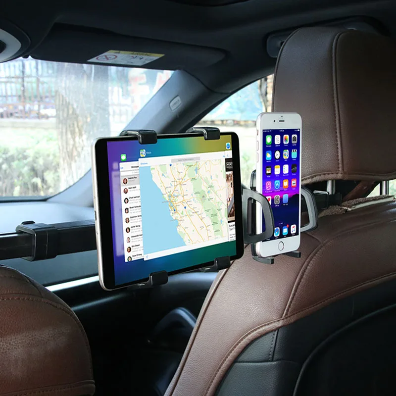 Держатель Vmonv 2 в 1 ABS для планшета автомобильное заднее сиденье подставка Двойное