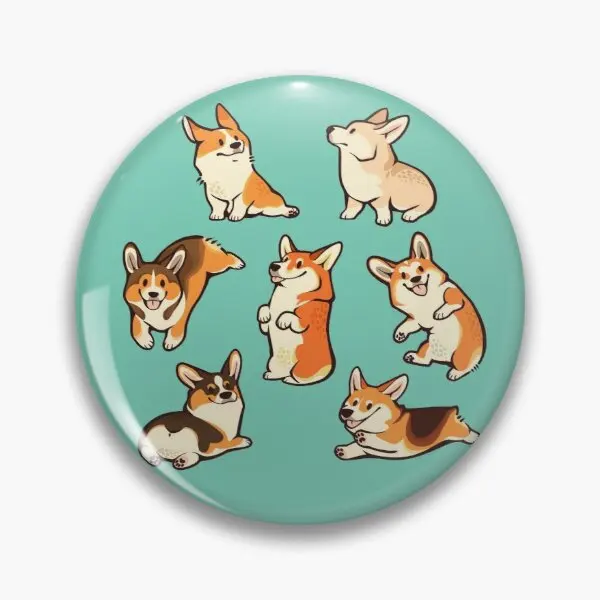 Jolly corgis in green Soft Enamel Pin Badge Badge Lapel Pin Brooch Jewelry for Women Fashion Gift
Jolly corgis in green Soft Enamel Pin Badge Badge Lapel Pin Brooch Jewelry for Women Fashion Gift