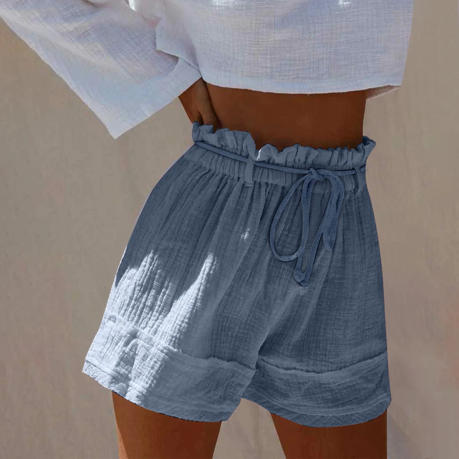 Women's Denim Tight Shorts Classic Vintage Elastic High Waist Blue Wide Leg Female Summer Caual Ladies Shorts Jeans For Women
Women's Denim Tight Shorts Classic Vintage Elastic High Waist Blue Wide Leg Female Summer Caual Ladies Shorts Jeans For Women