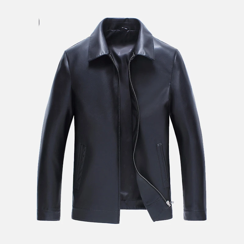 2020 Men black high quality PU Coat spring Motorcycle sheep skin 3XL new clothing male bomber Faux Leather Jacket
2020 Men black high quality PU Coat spring Motorcycle sheep skin 3XL new clothing male bomber Faux Leather Jacket