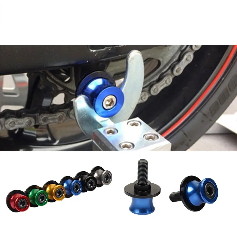 6mm Motorcycle Stand Screws 6colors Motorcycle Swingarm Spools Slider Stand Screws for Yamaha Honda Suzuki Kawasaki
6mm Motorcycle Stand Screws 6colors Motorcycle Swingarm Spools Slider Stand Screws for Yamaha Honda Suzuki Kawasaki