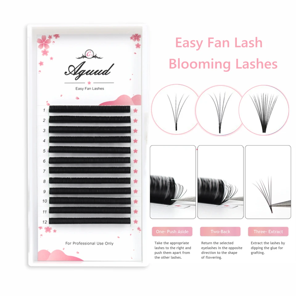 AGUUD 0.03/0.05/0.07 Magic Eyelash Volume Easy To Make Fan Effect False Mink Eyelash Fast Blooming Flowering Eyelash Extension
AGUUD 0.03/0.05/0.07 Magic Eyelash Volume Easy To Make Fan Effect False Mink Eyelash Fast Blooming Flowering Eyelash Extension
