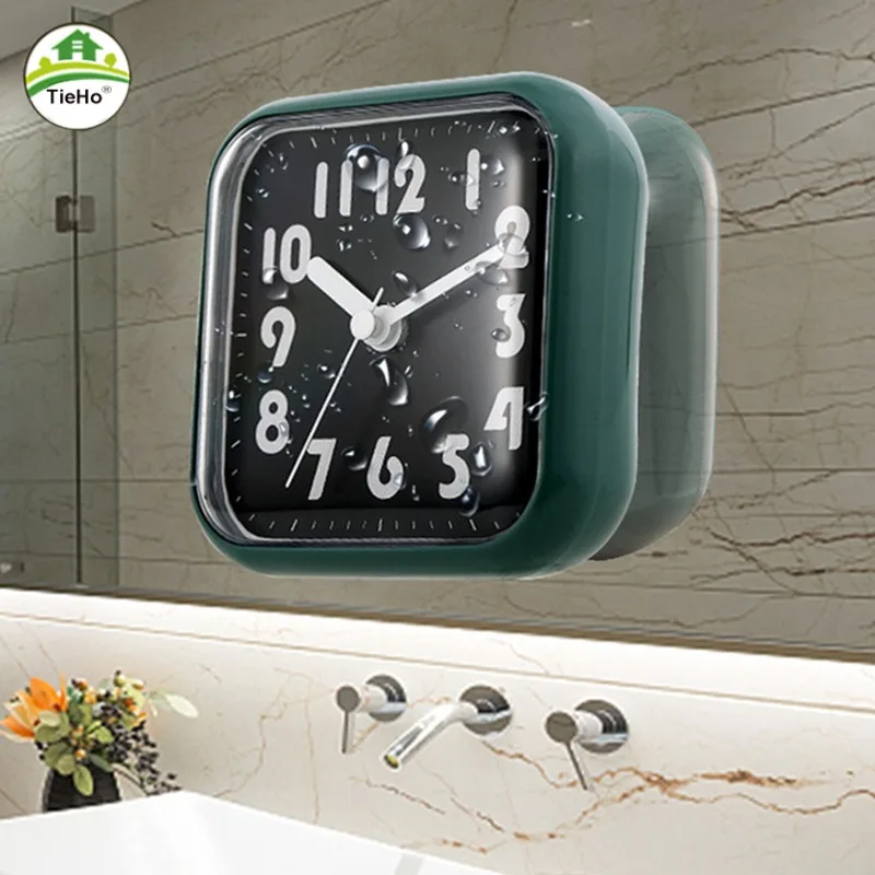 Plastic Bathroom Clock Kitchen Clock Waterproof Anti-Fog Wall Clock with 3 Suction Cup Small Digital Clocks
Plastic Bathroom Clock Kitchen Clock Waterproof Anti-Fog Wall Clock with 3 Suction Cup Small Digital Clocks