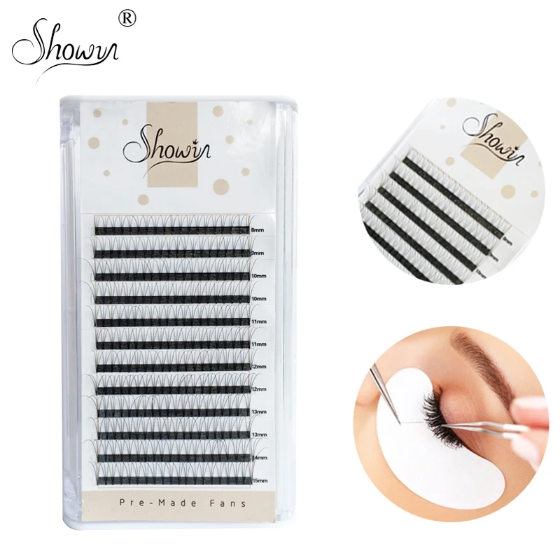 6D Eyelashes Premade Fans Lashes Mink Eyelashes For Extensions Faux Cils Makeup Maquiagem High Quality Lash Natural Extension
6D Eyelashes Premade Fans Lashes Mink Eyelashes For Extensions Faux Cils Makeup Maquiagem High Quality Lash Natural Extension