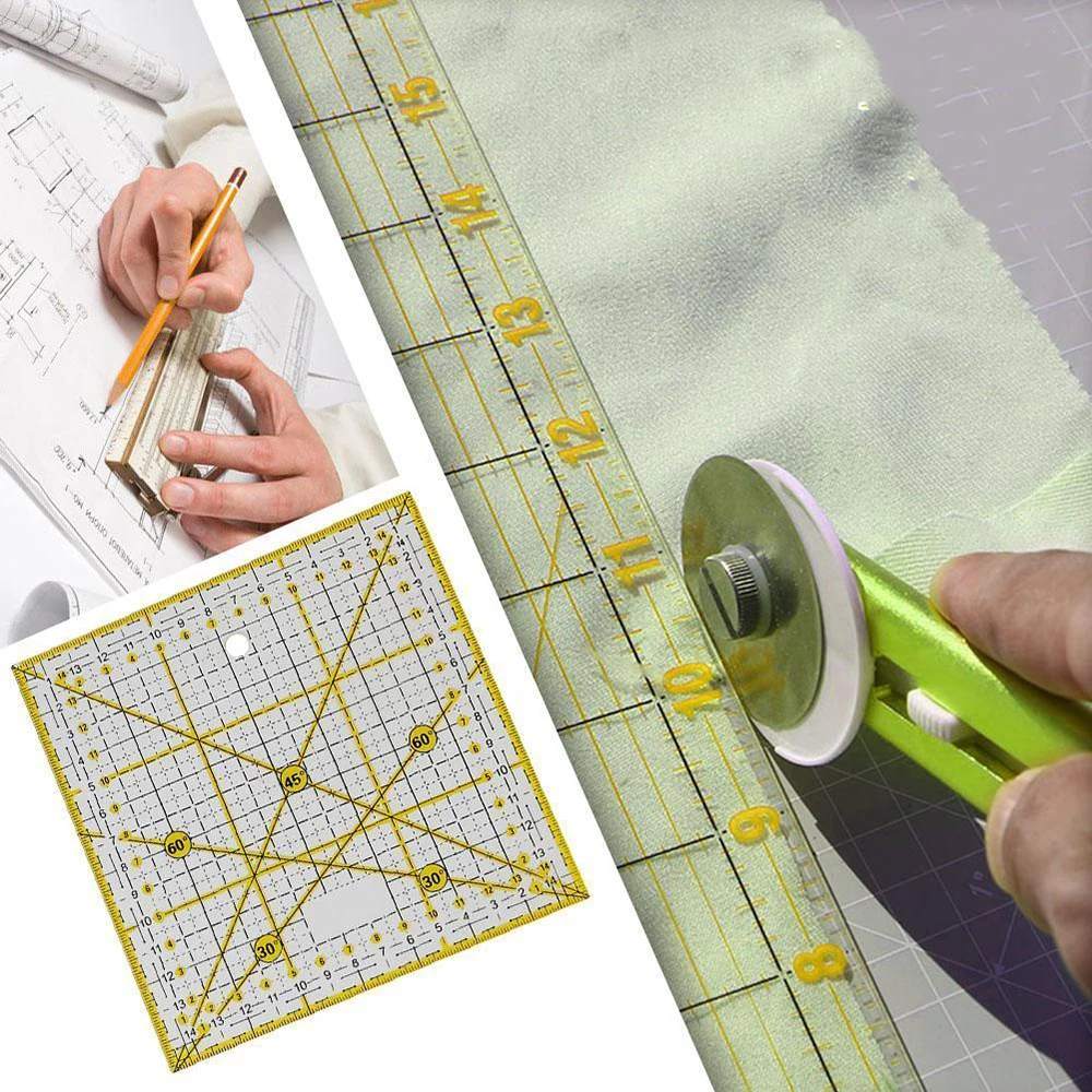 Template Tool Supplies Tailor Cutting Ruler Home DIY New Ruler Quilting Sewing Patchwork Tool
Template Tool Supplies Tailor Cutting Ruler Home DIY New Ruler Quilting Sewing Patchwork Tool