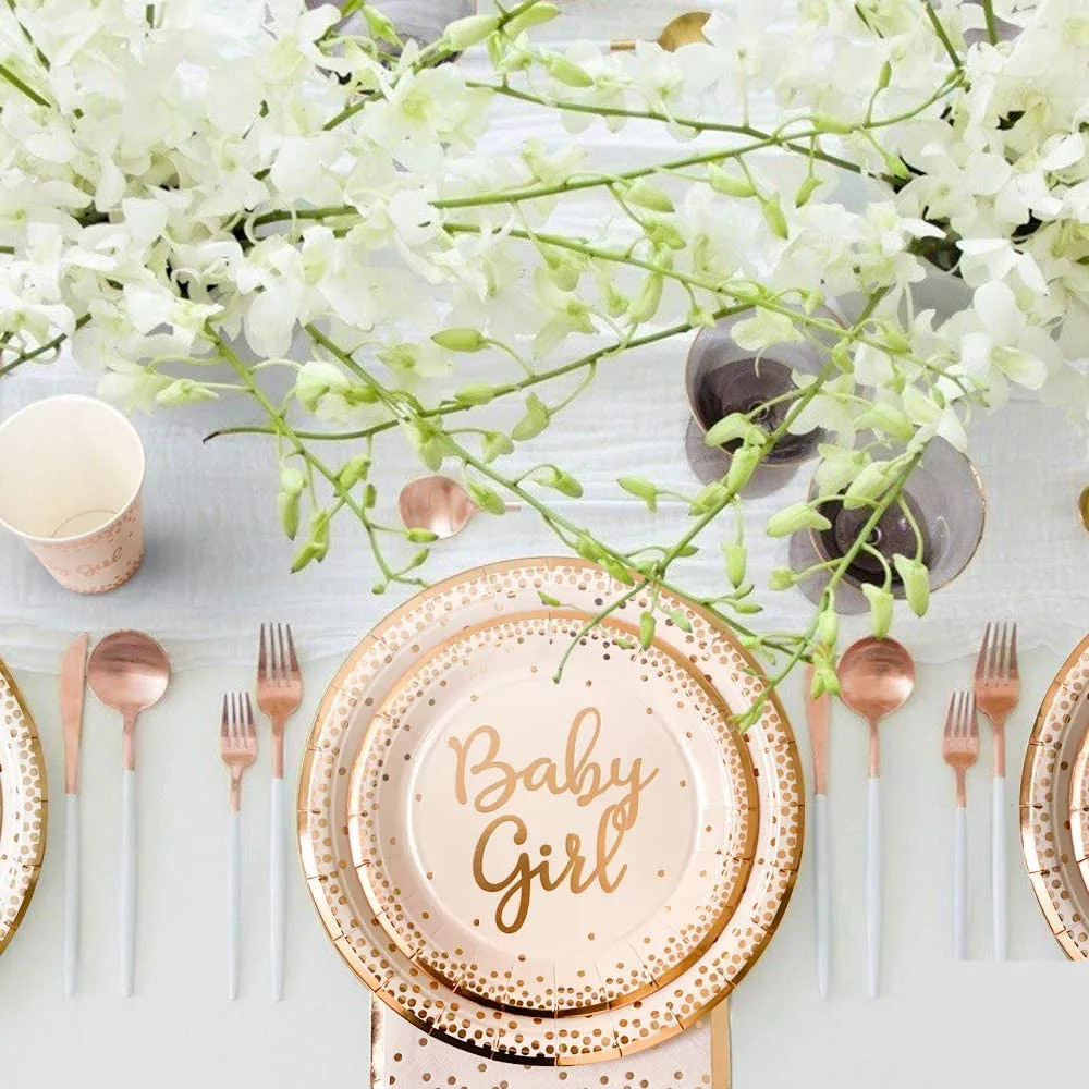 Birthday Party Bronzing Paper Plate Cup Stripe Straw Baby Girl Disposable TablewareTablecloth Baby Shower Party Decor KSH20
Birthday Party Bronzing Paper Plate Cup Stripe Straw Baby Girl Disposable TablewareTablecloth Baby Shower Party Decor KSH20